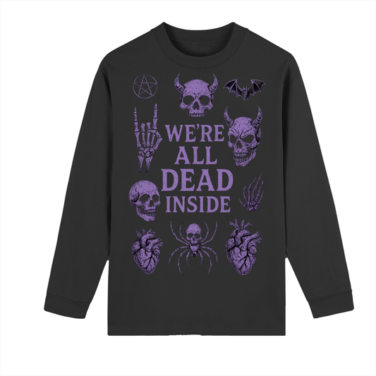 Crew neck we’realldeadinside